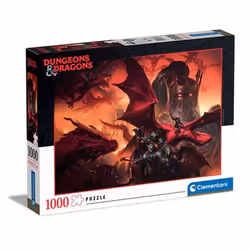 Clementoni Dungeons & Dragons Jeu de puzzle 1000 pièce(s) Dinosaures