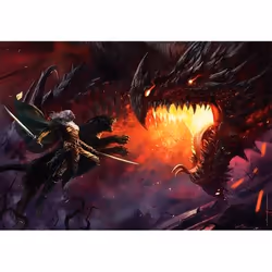 Clementoni Dungeons & Dragons Jeu de puzzle 1000 pièce(s) Dinosaures
