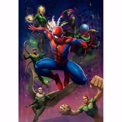 Clementoni Supercolor 39742 puzzle Jeu de puzzle 1000 pièce(s) Bandes dessinées