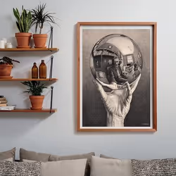 Clementoni M. C. ESCHER "Hand With Reflecting Sphere" Jeu de puzzle 1000 pièce(s) Autres