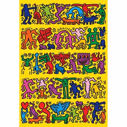 Clementoni Keith Haring Jeu de puzzle 1000 pièce(s) Cartes