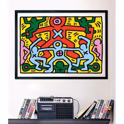 Clementoni Keith Haring Jeu de puzzle 1000 pièce(s) Art