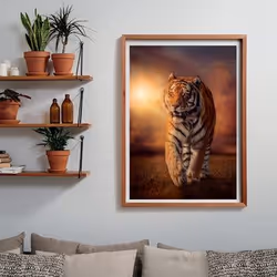 Clementoni Tiger Jeu de puzzle 1000 pièce(s) Animaux
