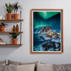 Clementoni Lofoten Islands Jeu de puzzle 1000 pièce(s) Hiver
