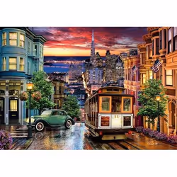 Clementoni San Francisco Jeu de puzzle 1000 pièce(s) Ville