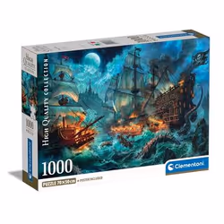 Clementoni Pirates Battle, 1000 pièce(s), Autres, 10 an(s)