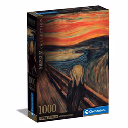 Clementoni Museum Collection Munch The Scream, 1000 pièce(s), Art, 18 an(s)