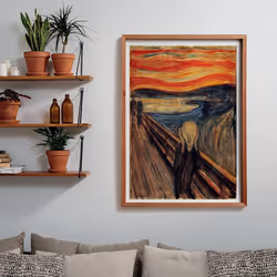 Clementoni Museum Collection Munch The Scream Jeu de puzzle 1000 pièce(s) Art