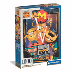 Clementoni Compact 1000 pièces - Moi, Moche et Méchant 4, 14 an(s)