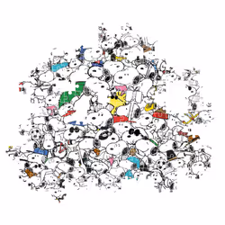 Clementoni Compact 1000 pièces - Impossible Snoopy - Vue supplémentaire 4