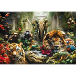 Puzzle 1000 pièces - CLEMENTONI - Jungle Mystique - Paysage et nature - Mixte - Intérieur