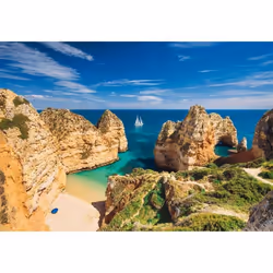 Puzzle 1000 pièces - Clementoni - Baie de lAlgarve - Paysage et nature - Adulte - Intérieur