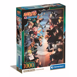 Clementoni Compact 1000 pièces - Naruto Shippuden, 14 an(s)