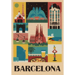 Clementoni Compact 1000 pièces - Style in the City, Barcelone