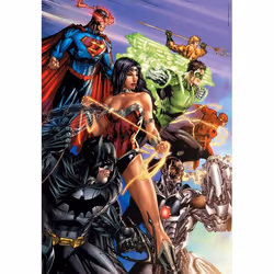 Clementoni DC Comics Jeu de puzzle 1000 pièce(s) Bandes dessinées