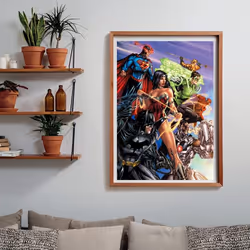 Clementoni DC Comics Jeu de puzzle 1000 pièce(s) Bandes dessinées