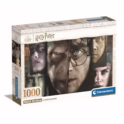 Clementoni Wizarding world Compact 1000 pièces - Harry Potter, 1000 pièce(s), Télévision/films, 18 an(s)