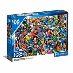 Clementoni DC Comics Impossible, 1000 pièce(s), Bandes dessinées, 18 an(s)