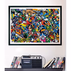 Clementoni DC Comics Impossible Jeu de puzzle 1000 pièce(s) Bandes dessinées