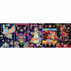 Puzzle panoramique 1000 pièces : Disney - Joies
