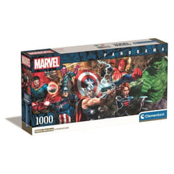 CLEMENTONI - Compact 1000 pièces Panorama - Marvel The Avengers