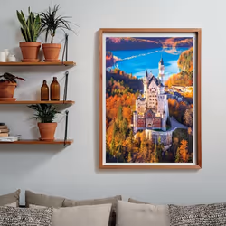 Clementoni High Quality Collection Neuschwastein Jeu de puzzle 1000 pièce(s) Paysage