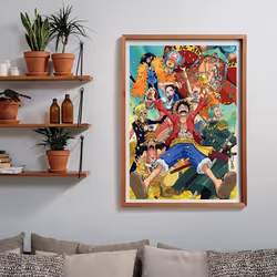 Clementoni One Piece Jeu de puzzle 1000 pièce(s) Dessins animés