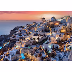 Clementoni High Quality Collection Shades Of Santorini - 1000 pièces