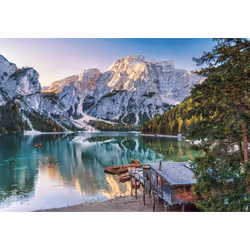 Clementoni Compact 1000 pièces - Emerald Lake Braies - Vue supplémentaire 2