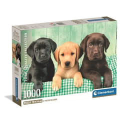 Clementoni High Quality Collection Three Labs - 1000 pièces