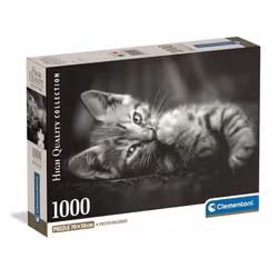 Clementoni High Quality Collection Kitty - 1000 pièces, 1000 pièce(s), Animaux, 18 an(s)