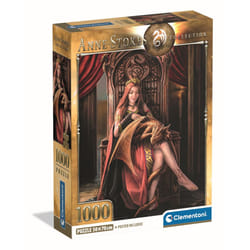 Clementoni Compact 1000 pièces - Anne Stokes - Friends forever