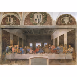 Clementoni Compact 1000 pièces - De Vinci : The Last Supper