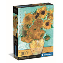 Clementoni Compact 1000 pièces - Van Gogh : Sunflowers