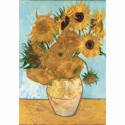 Clementoni Compact 1000 pièces - Van Gogh : Sunflowers