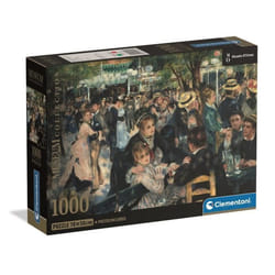 Clementoni Compact 1000 pièces - Renoir : Bal du Moulin