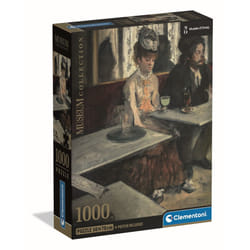 Clementoni Compact 1000 pièces - Degas : Dans un Café