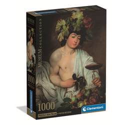 Clementoni Compact 1000 pièces - Caravaggio : Bacchus