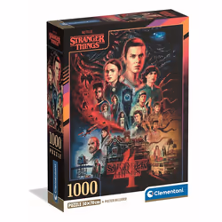 Clementoni Compact 1000 pièces - Stranger Things S04, 14 an(s)