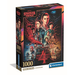 Clementoni Compact 1000 pièces - Stranger Things S04