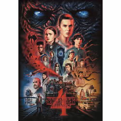 Clementoni Compact 1000 pièces - Stranger Things S04