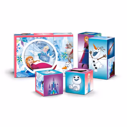 Clementoni Cubes 12 Multiplay - Frozen, 3 an(s)