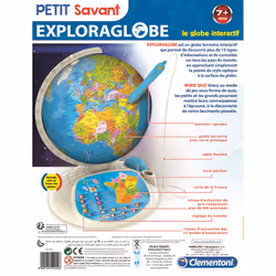 Clementoni Exploraglobe Globe Interactif Enfant 7 Ans Réalité Augmentée - Vue supplémentaire 4