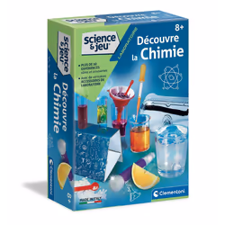 CLEMENTONI - DÃ?COUVRE LA CHIMIE - JEU SCIENTIFIQUE, 52283