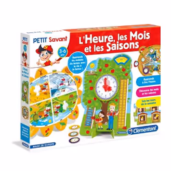 Clementoni L'Heure, les Mois et les Saisons, 3 an(s), Multicolore