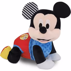 Clementoni Baby Mickey fait du 4 pattes, 0,6 an(s), Sonore, Multicolore