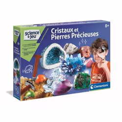 Kit créatif Clementoni Cristaux et pierres précieuses