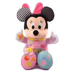 Clementoni Minnie - Ma Poupée À Cajoler, 0,83 an(s), LR6, Piles fournies