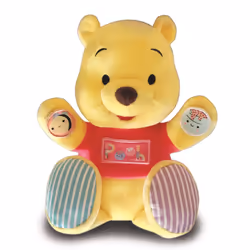 Clementoni Peluche D'Activités Winnie, 0,5 an(s), LR03, Piles fournies