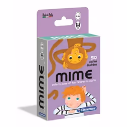 Jeux de société - CLEMENTONI - Mime (Ax8) - Jeu d’ambiance - 2 joueurs ou plus - Intérieur